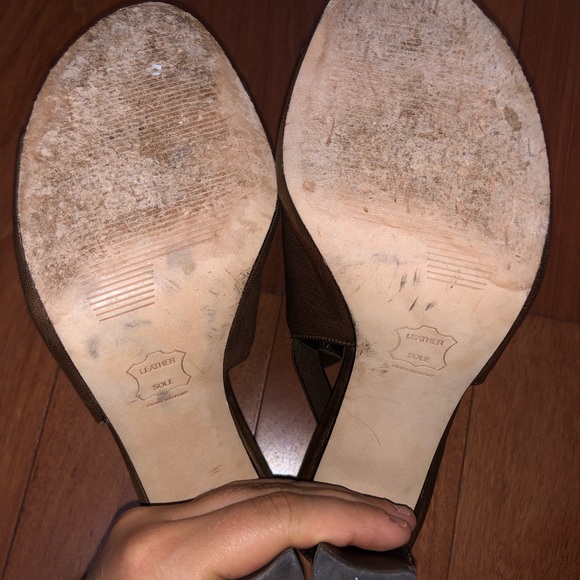 Brown Stuart Weitzman Leather heels - Picture 5 of 6